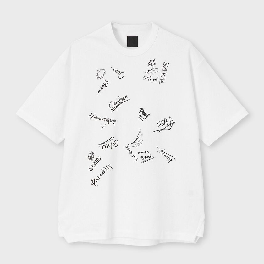 コットンシルケットスムース Tシャツ.3 / セネピ