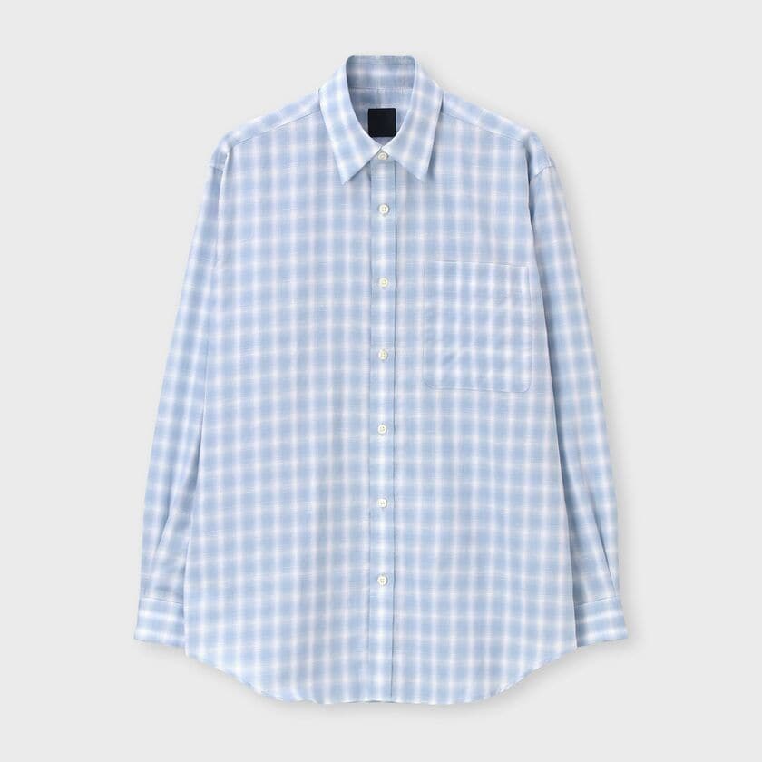 コットン リネン 長袖シャツ / アン