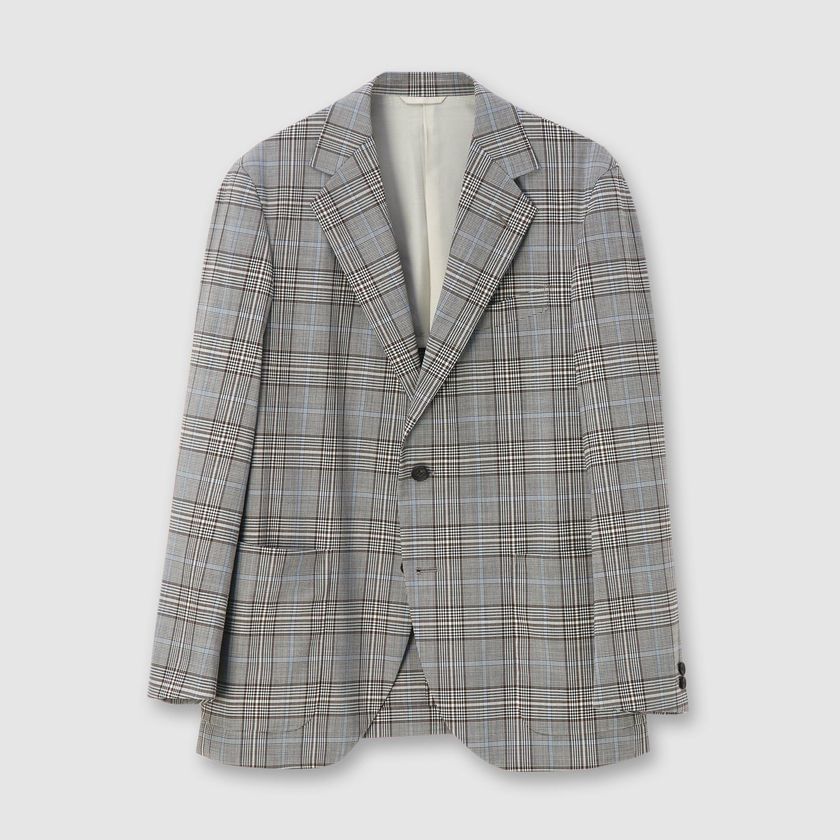 GRAIN PLAID JACKET