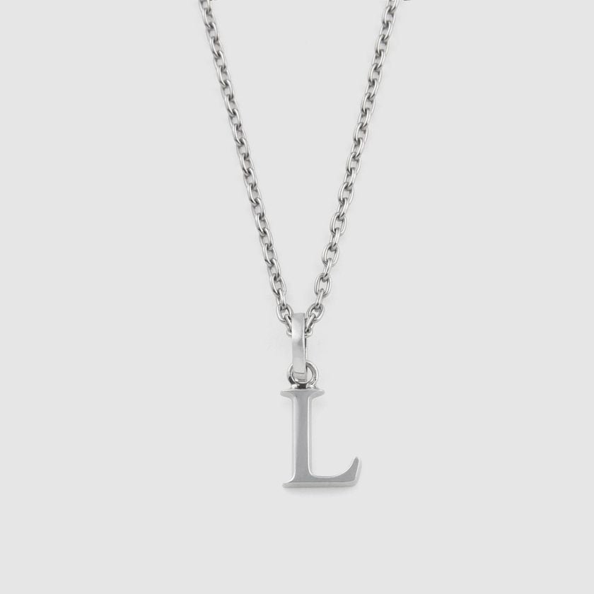 ALPHABET NECKLACE L