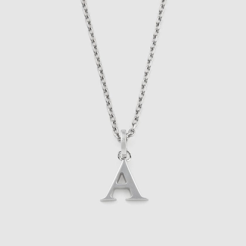 ALPHABET NECKLACE A