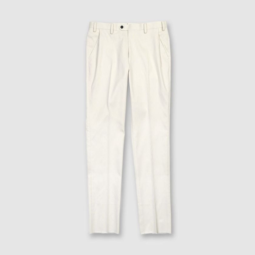 JERSEY STYLE TAPERED SLACKS