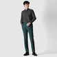 MOHAIR SILK TAPERED SLACKS