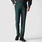 MOHAIR SILK TAPERED SLACKS