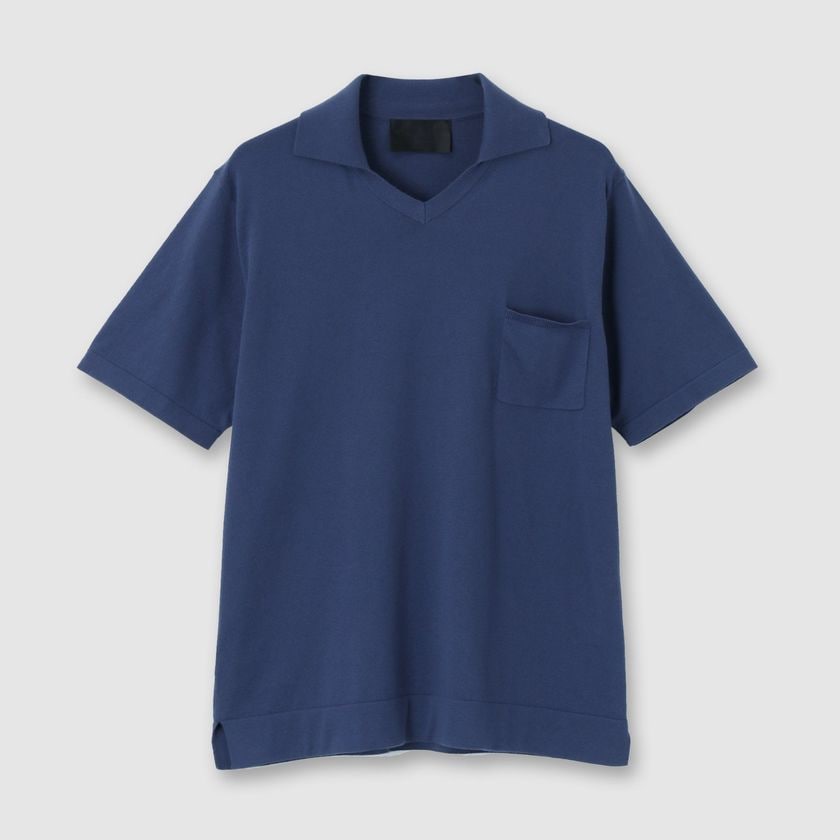 V-NECK SKIPPER POLO 　SWEATER