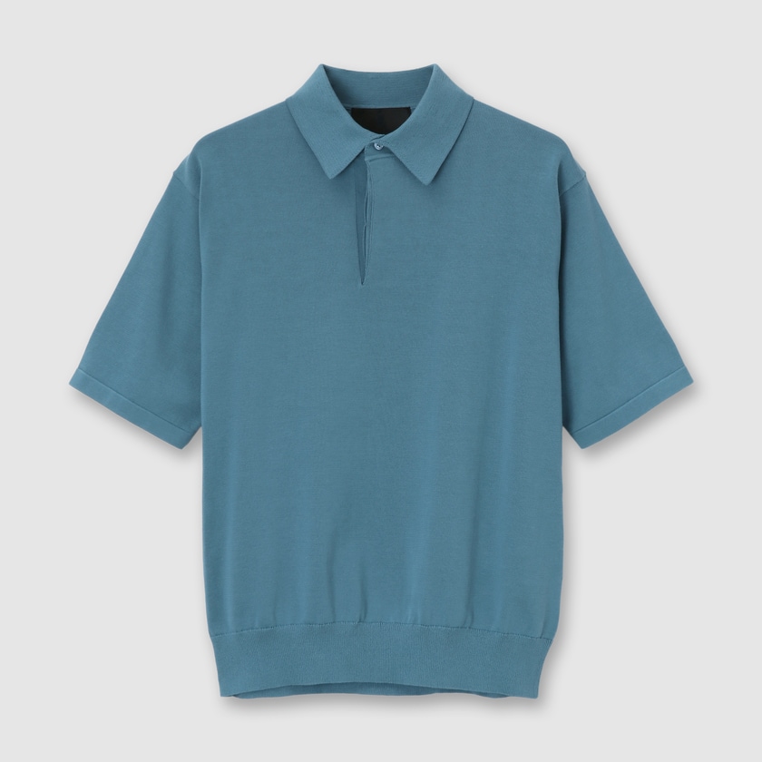 SOMERSET FLY FRONT POLO KNIT [サマセット ポロニット]