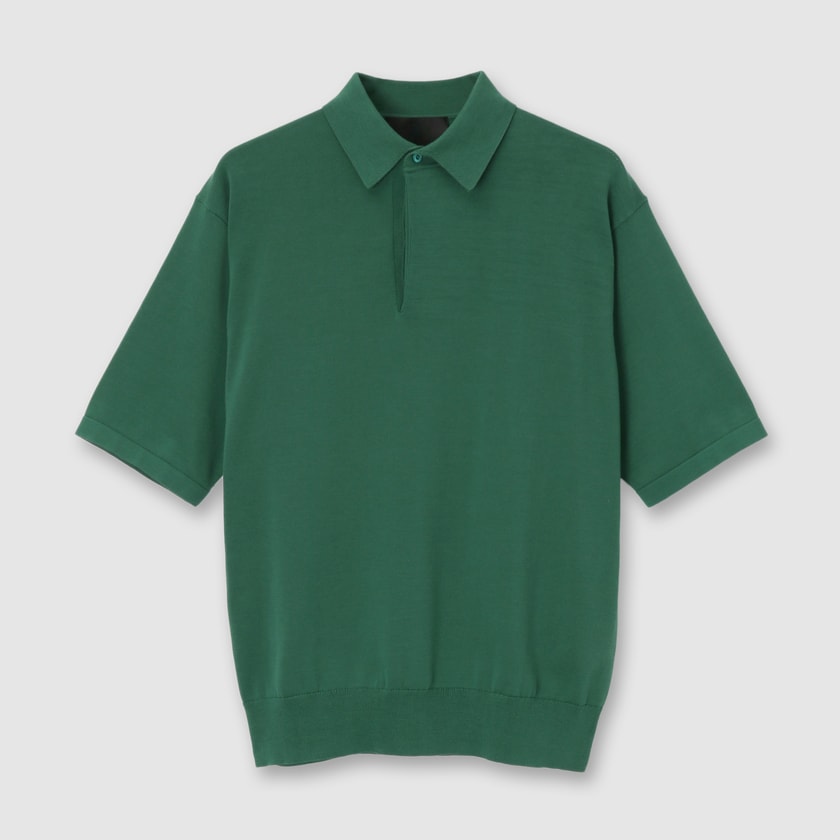 SOMERSET FLY FRONT POLO KNIT [サマセット ポロニット]