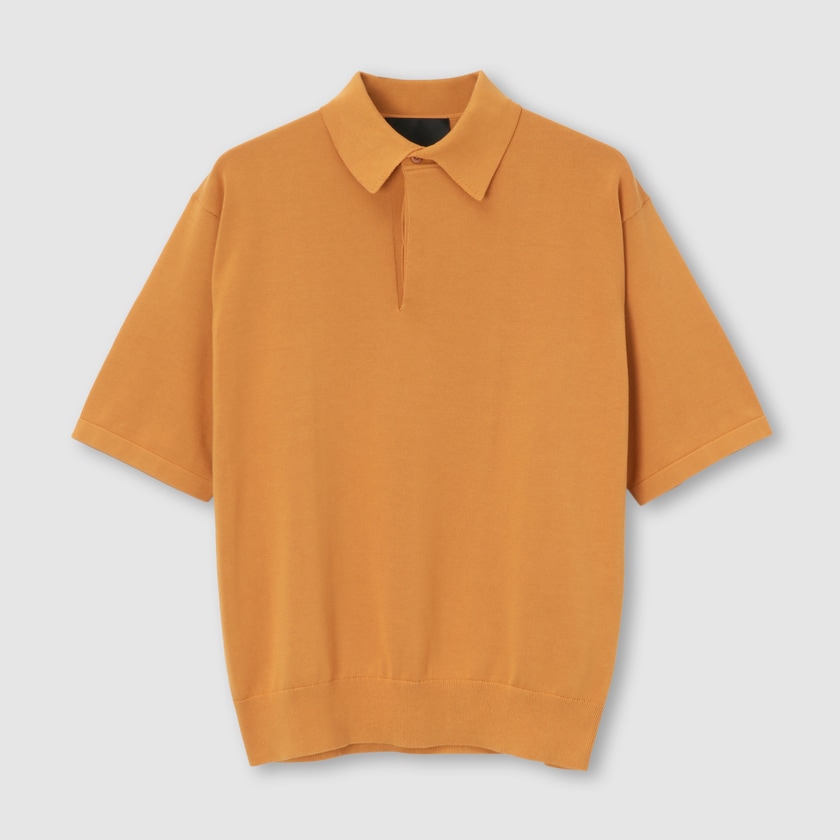 SOMERSET FLY FRONT POLO KNIT [サマセット ポロニット]