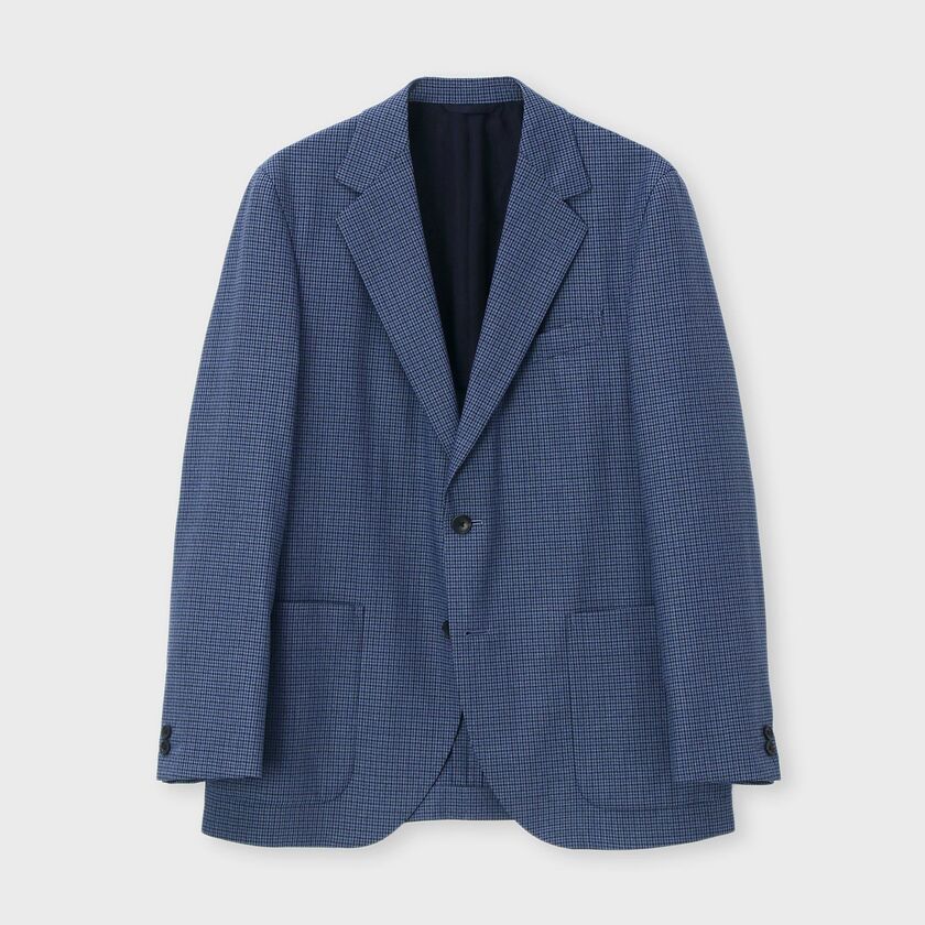 WOOL SILK GUN CLUB CHECK  JACKET [ウールシルク ガンクラブジャケット]
