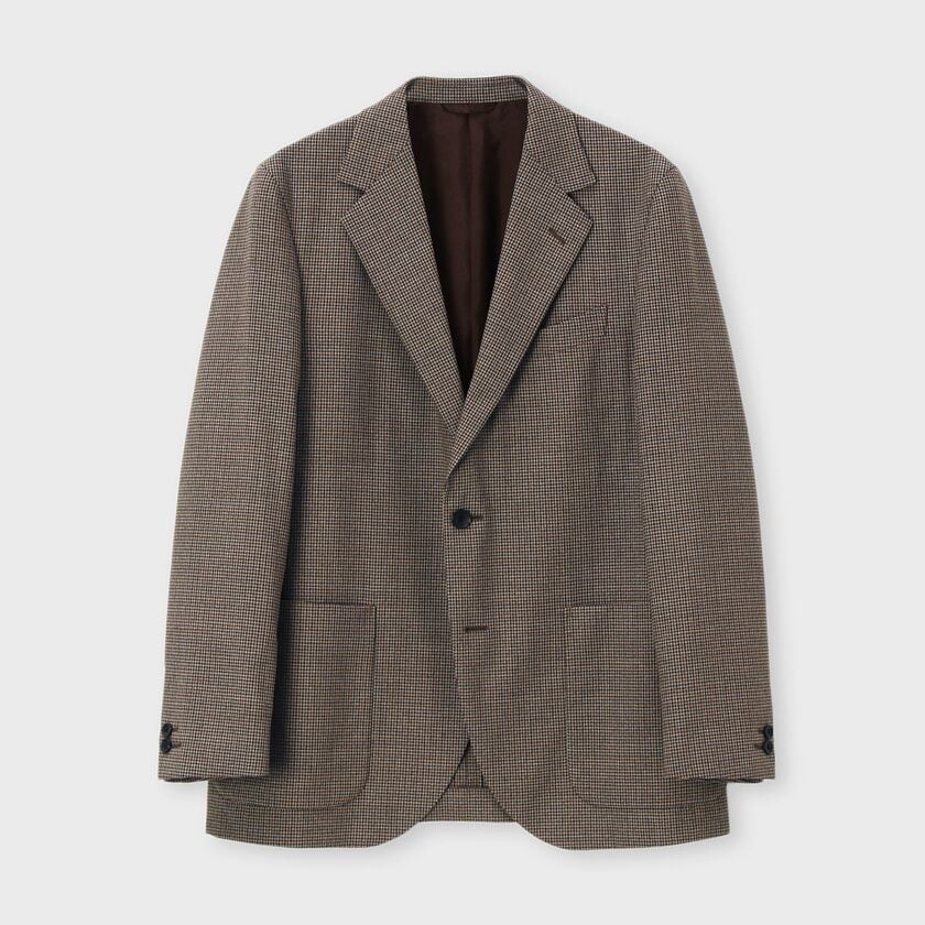 WOOL SILK GUN CLUB CHECK  JACKET [ウールシルク ガンクラブジャケット]