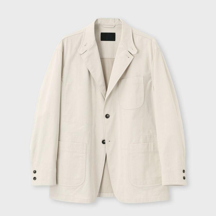 YARN DYED SAHARA COLOUR COTTON LOAFER'S JACKET[コットンローファー ジャケット]