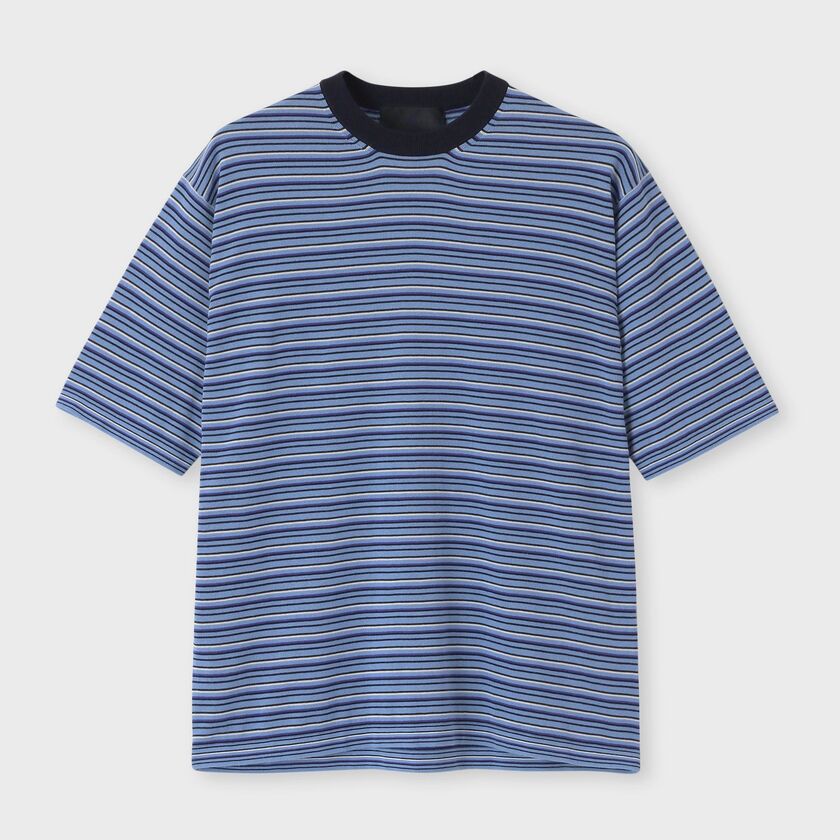 "FRENCH RIVIERA&rdquo; STRIPE KNIT TEE[フレンチリビエラ ストライプニットTシャツ]