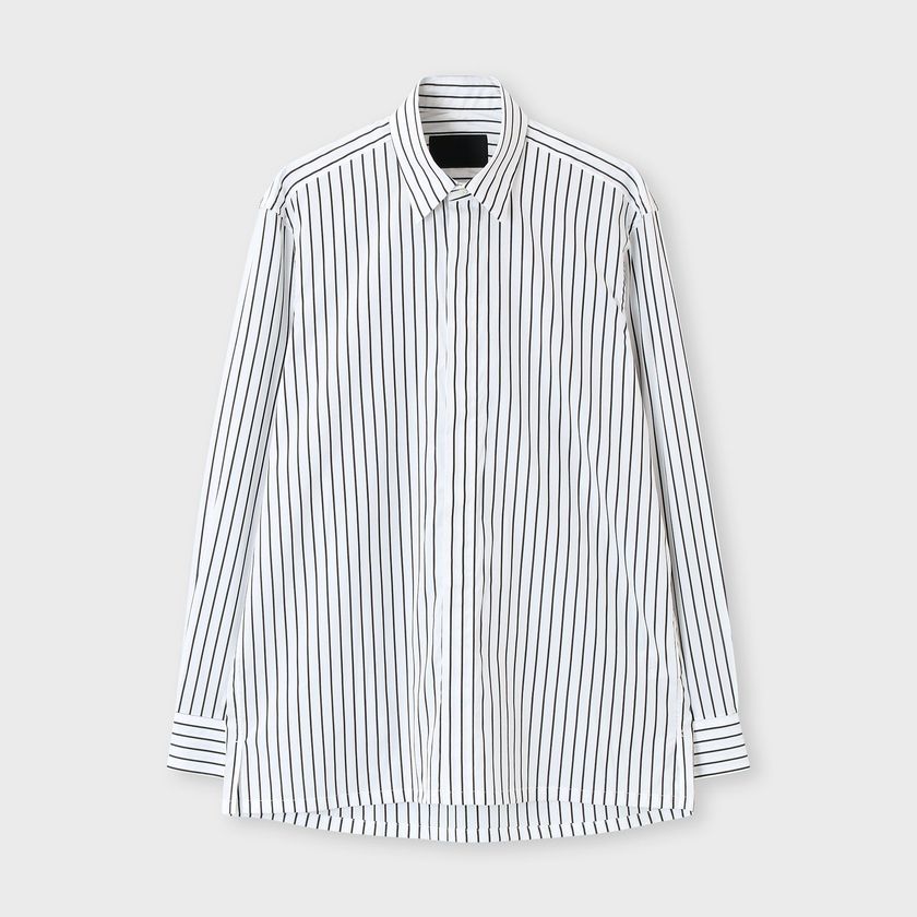 STRIPE FLY FRONT　 SHIRT