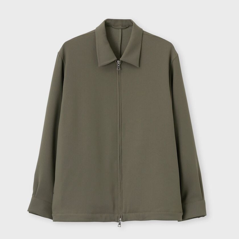 ポリエステル 2WAYストレッチ ジップジャケット