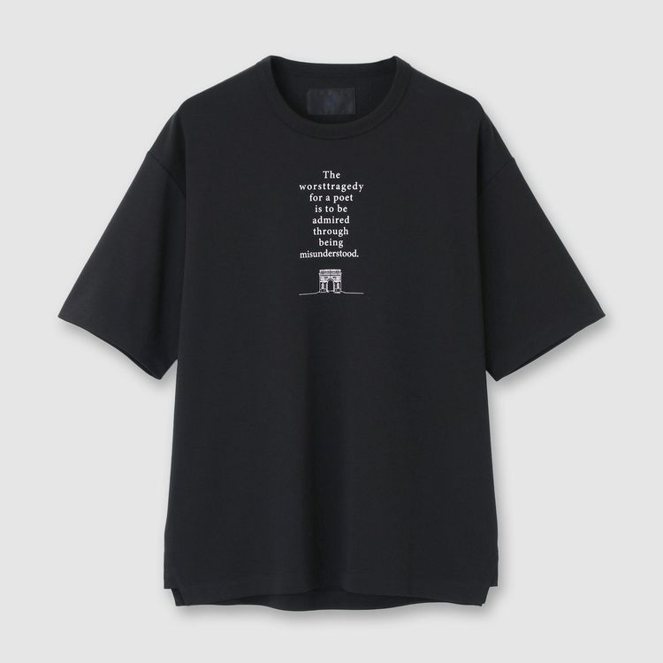 定価１０万！LANVIN ランバン パリコレモデル リボン飾りTシャツ クロップドリボンTシャツ|LANVIN en Bleu | LANVIN en Bleu | ランバン