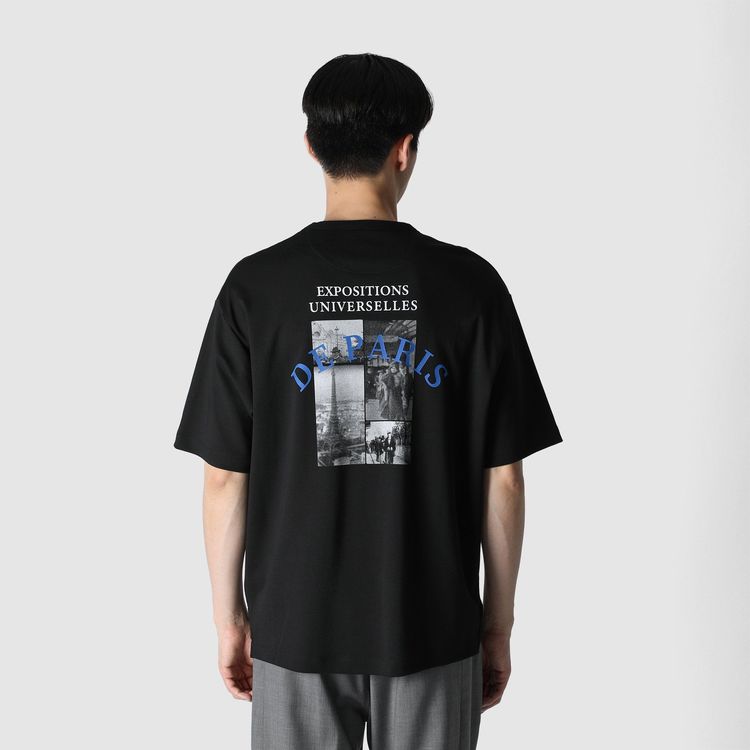 ランバン Tシャツ LANVIN en Bleu tシャツ 「LANVIN ESSENTIAL」ALGER / バックプリント