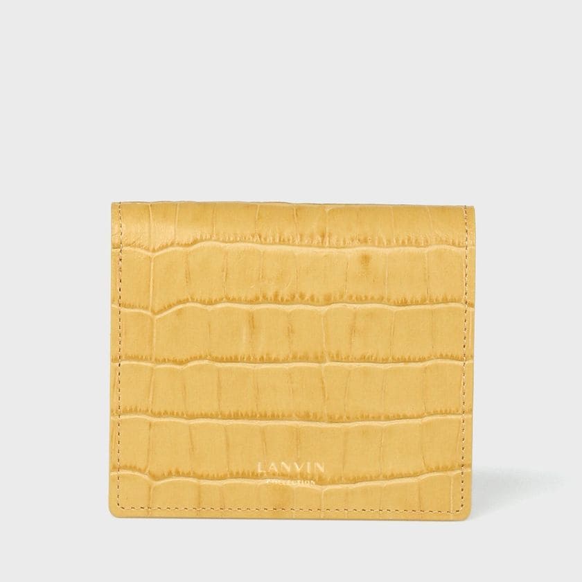 MOC CROC BI-FOLD  WALLET [モッククロコ 2ツ折り財布]