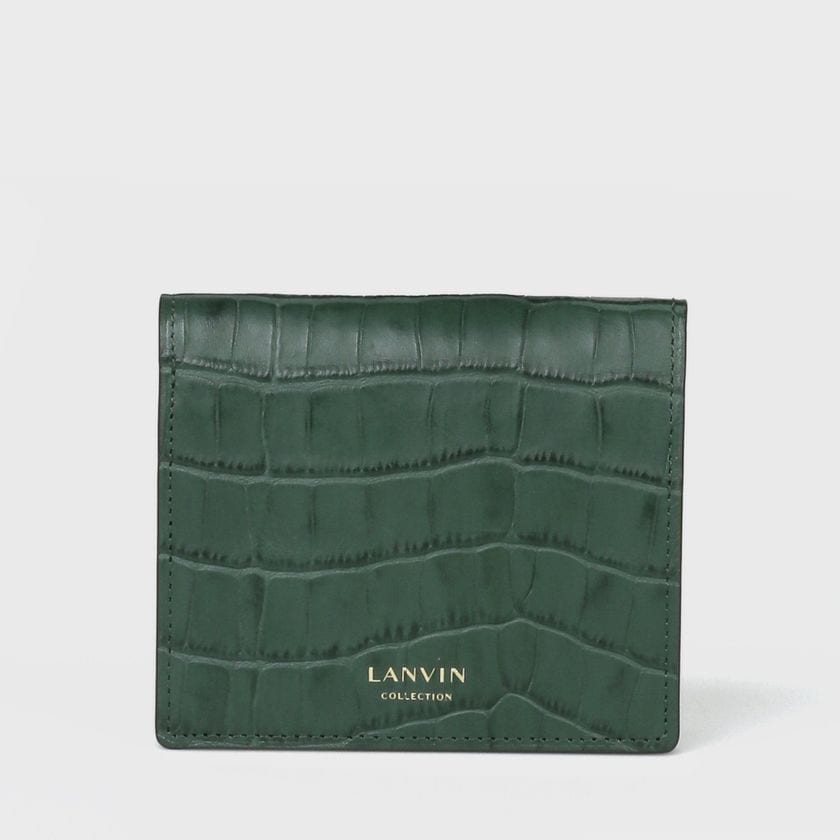 MOC CROC BI-FOLD  WALLET [モッククロコ 2ツ折り財布]