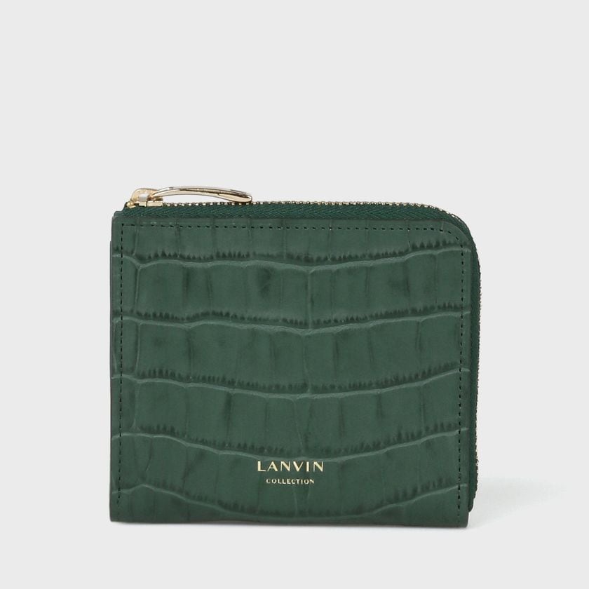 MOC CROC HALF ZIP SMART  WALLET [モッククロコ スマートウォレット]