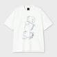 コットン天竺 エンブロイダリー Tシャツ / ウルクル