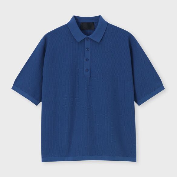 DEMON PIQUE POLO COLLAR S/S SWEATER [鬼カノコ SSポロセーター]
