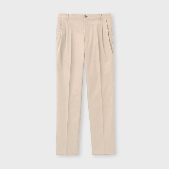 COTTON KERSEY TAPERED SLACKS [コットンカルゼ テーパードスラックス