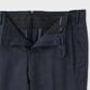 WOOL SILK CHAMBRAY TAPERED  SLACKS [ウールシルク シャンブレーパンツ]