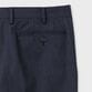 WOOL SILK CHAMBRAY TAPERED  SLACKS [ウールシルク シャンブレーパンツ]