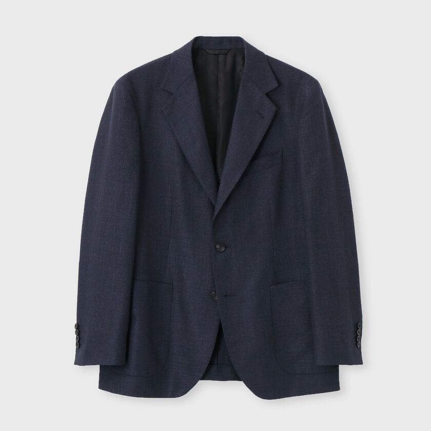 COTTON/WOOL/SILK/LINEN "NONCHALANT&rdquo; BLAZER[コットン/ウール/シルク/リネン ノンシャラン ブレザー
