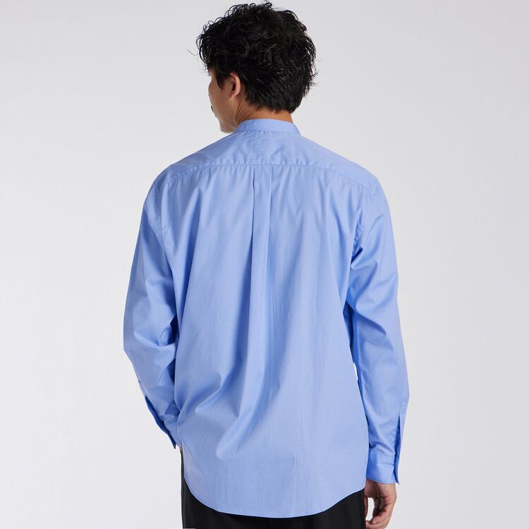 COTTON BAND COLLAR L/S SHIRT[コットン バンドカラー ロングスリーブ