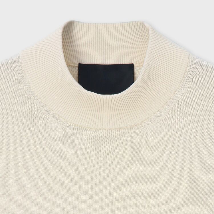 再再再値下げ新品　ランバンスポール　モックネックS 裏微起毛　定価19800円 NEW SOMERSET MOCK NECK SWEATER [NEWサマセット モックネック