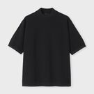 DEMON PIQUE MOCK NECK S/S SWEATER[デーモンピケ モックネック半袖セーター]