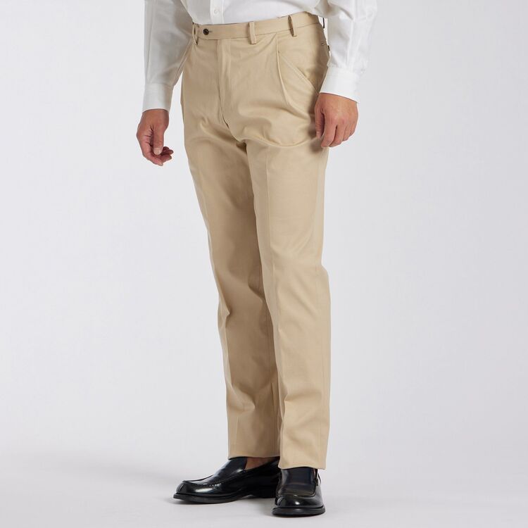 STRETCH COTTON GABARDINE SLACKS[ストレッチコットンギャバジン