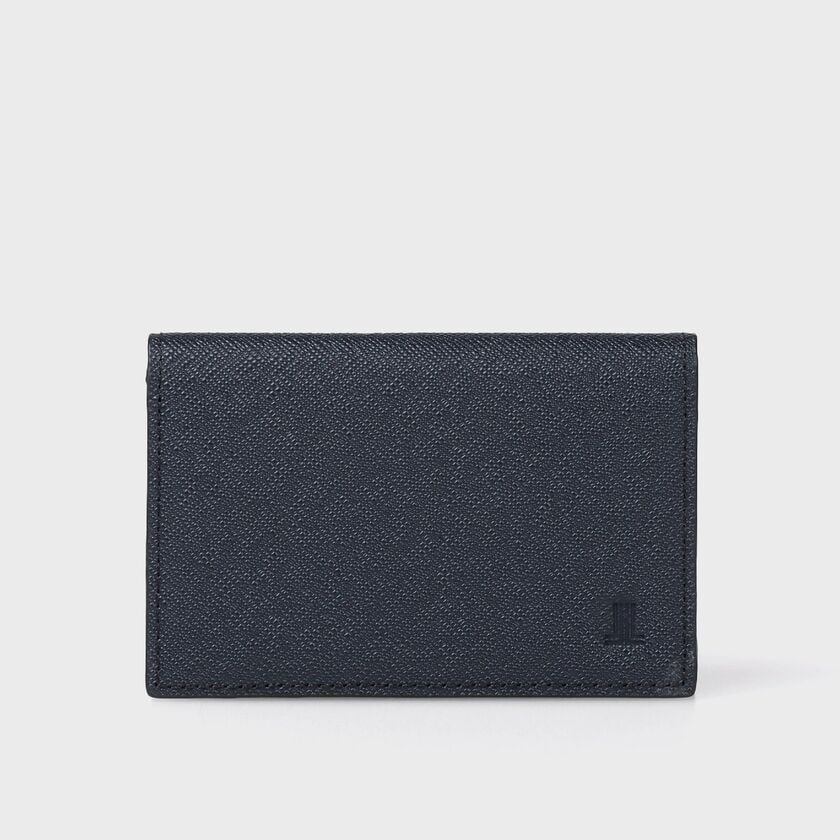 EMBOSSED LEATHER CARD CASE