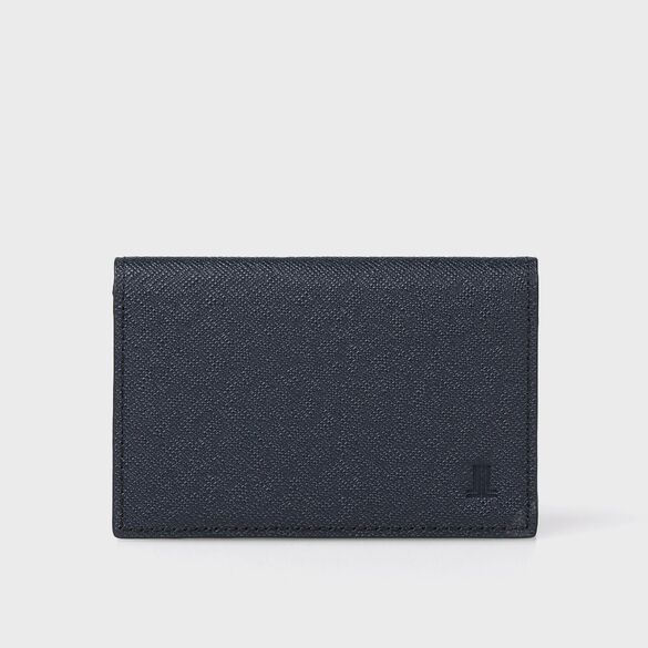 EMBOSSED LEATHER CARD CASE