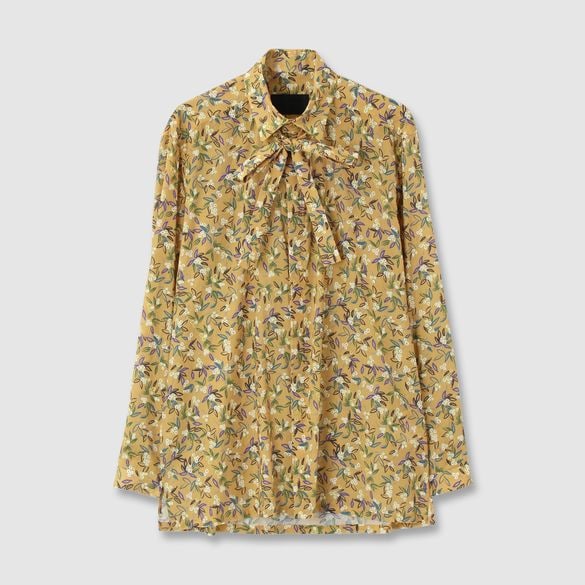 ARLES BOW BLOUSE