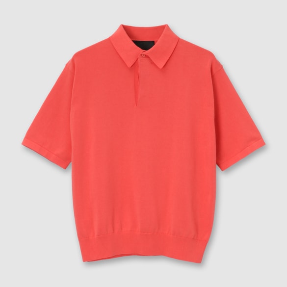SOMERSET FLY FRONT POLO KNIT [サマセット ポロニット]