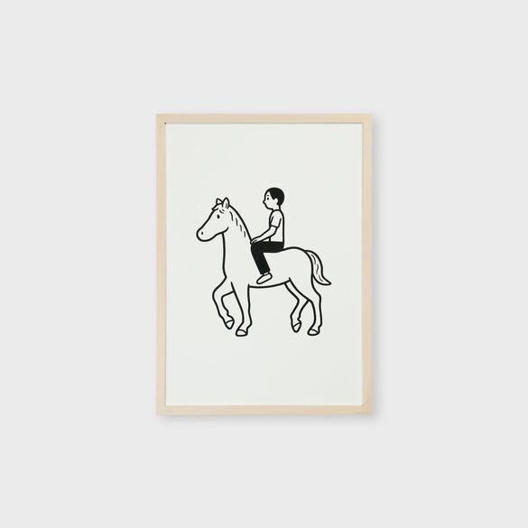 LANVIN COLLECTION × Noritake シルクスクリーン作品 / Slow Rider
