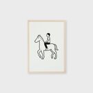 LANVIN COLLECTION × Noritake シルクスクリーン作品 / Slow Rider