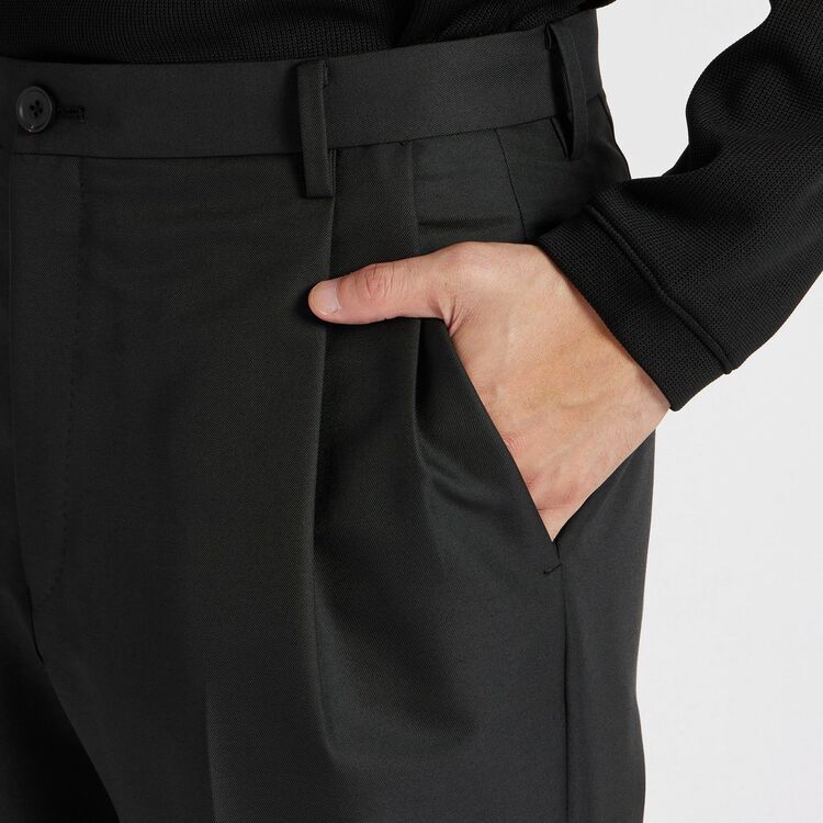 HYBRID WOOL COMFORT TAPERED SLACKS [ハイブリッドウール テーパード