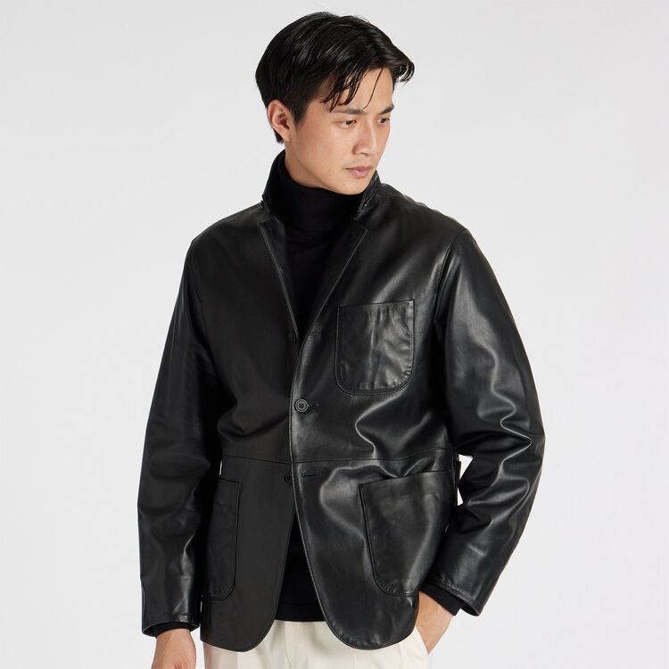 LAMB LEATHER LOAFER'S JACKET [ラムレザー ローファージャケット