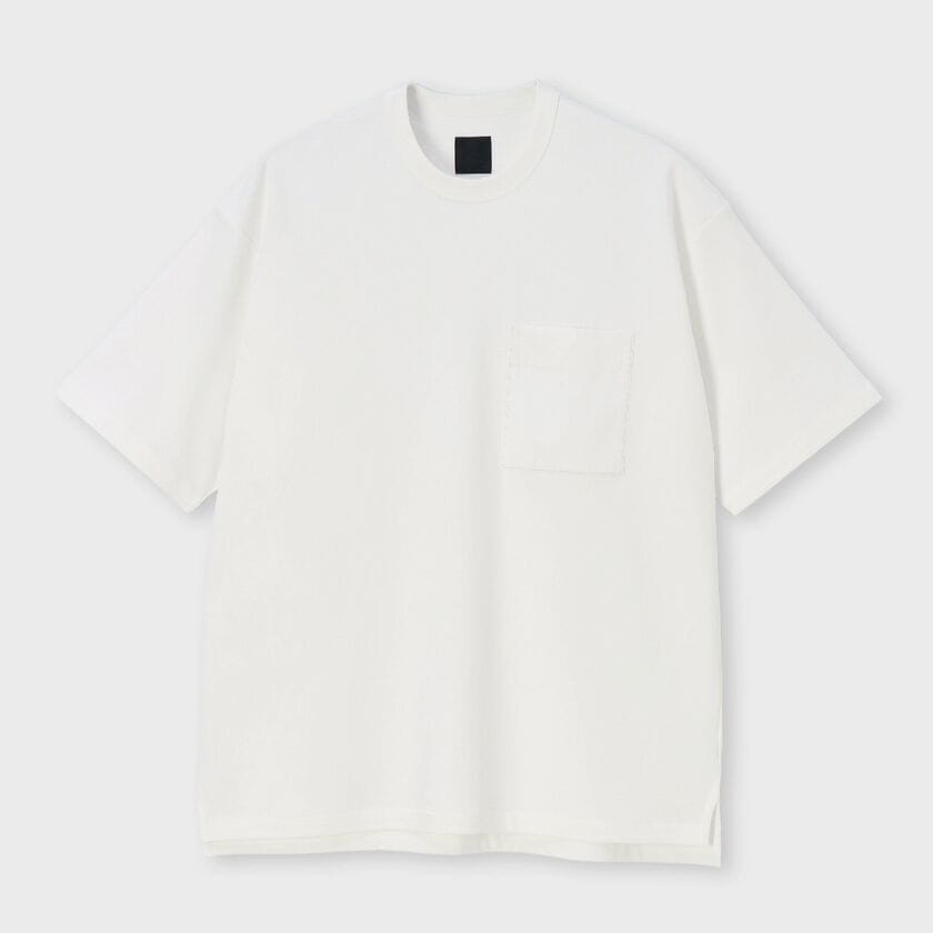 コットン トロンプルイユポケット Tシャツ / セネピ