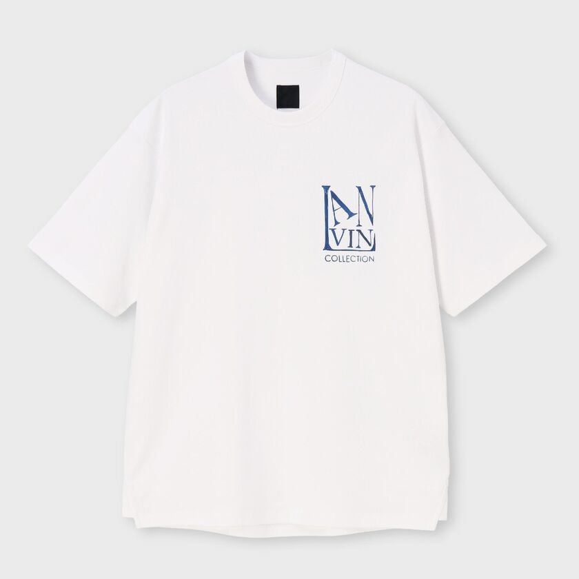 コットン ロゴプリント Tシャツ / セネピ