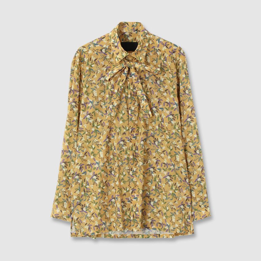 ARLES BOW BLOUSE
