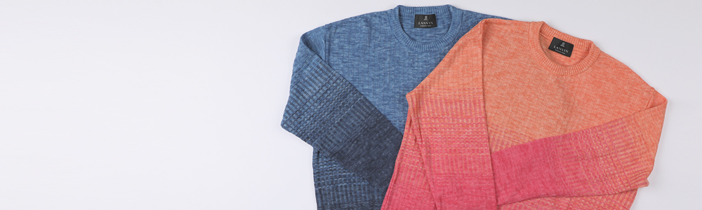 ニット メンズ オレンジ Lanvin Collection ランバンコレクション 公式ブランドサイト Canvin Collection Japan Official Web Site